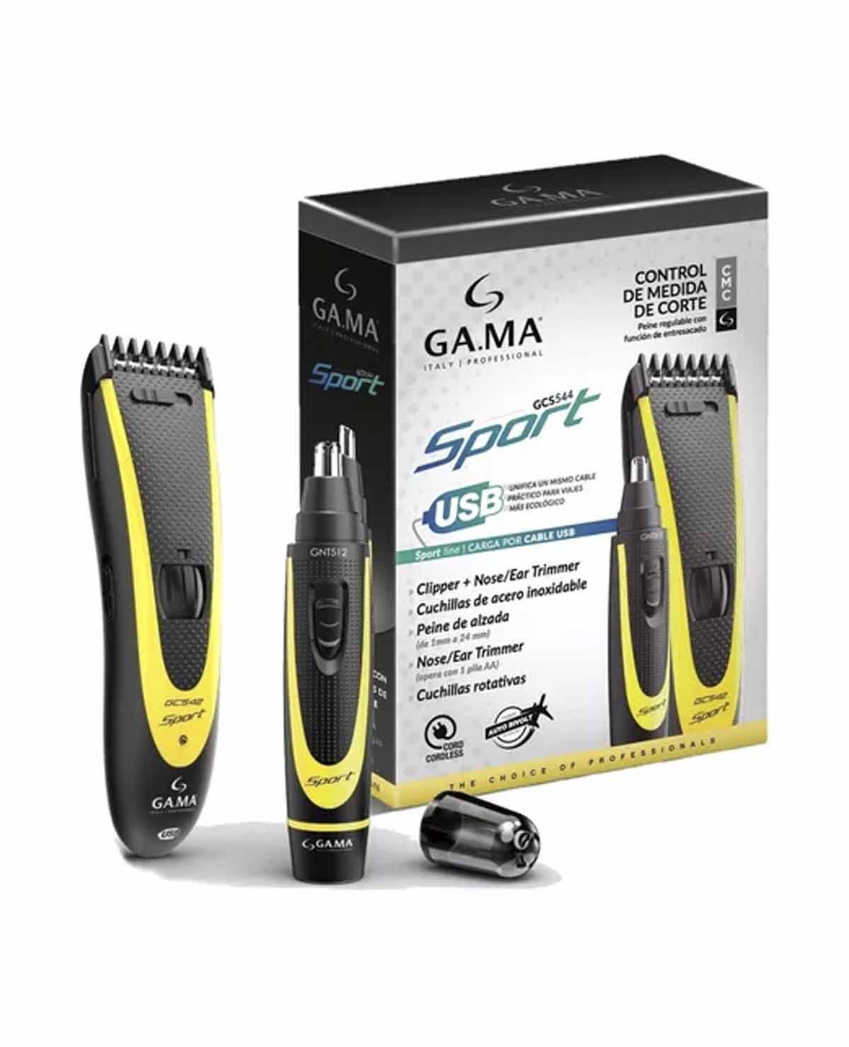 Cortadora de Pelo Gama Pack Sport GC542